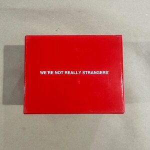 We're Not Really Strangers Card Game